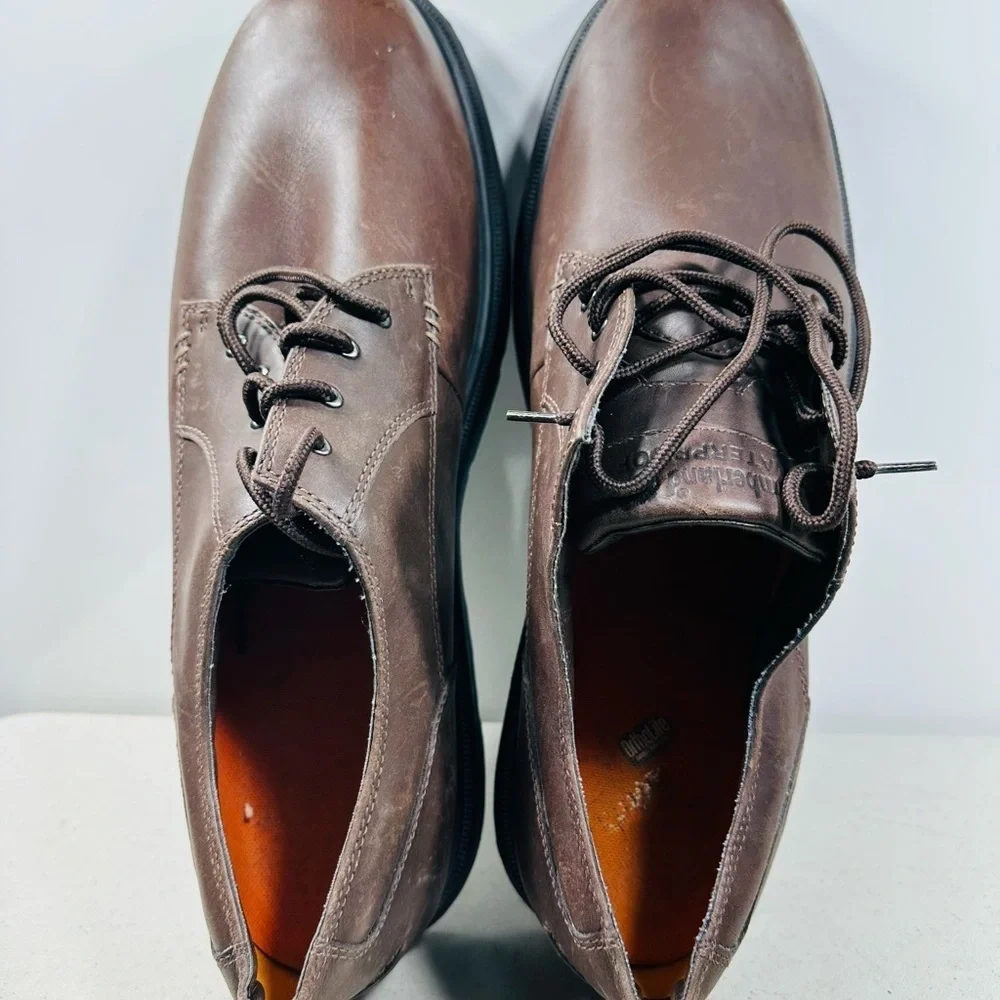 Timberland Men's Brown Leather Shoes size 15